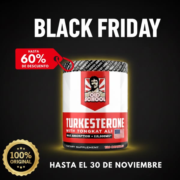 🔥 ¡SUPEROFERTA! TURKESTERONE + TONGKAT Ali - COMPROBADO Y SELLADO: Consigue Turkesterona de la vieja escuela (120 cápsulas). Tus resultados serán SERIOS.